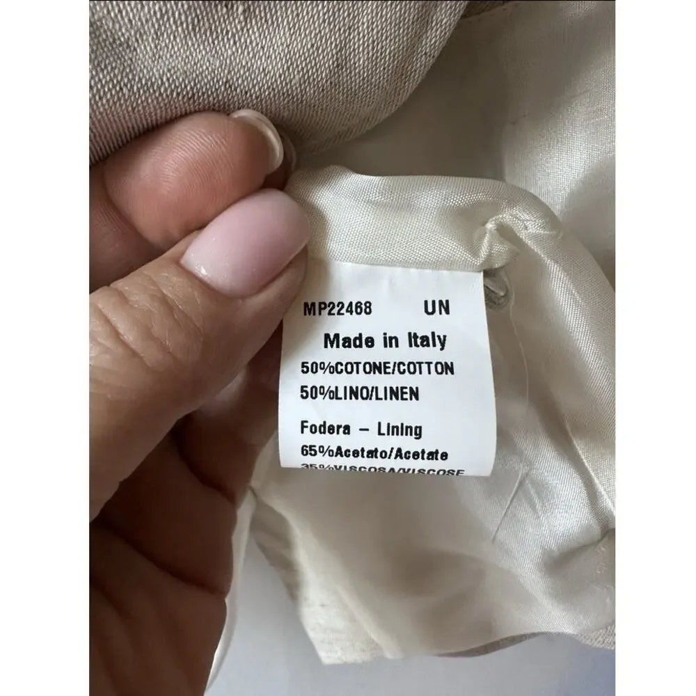 Aletta boys 2 piece cotton/linen formal set 12 month NWT Made In Italy